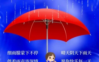 雨季出行温馨提示（雨季出行温馨提示图片）