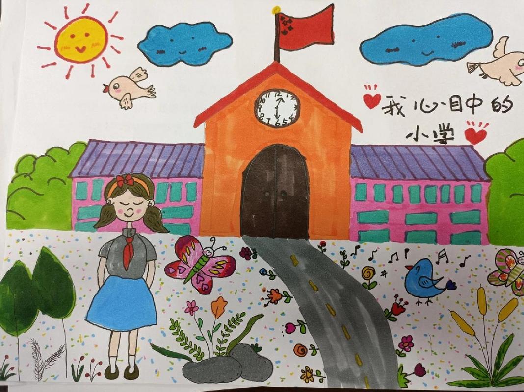 幼儿出行主题画画，幼儿出行安全图片大全-第1张图片