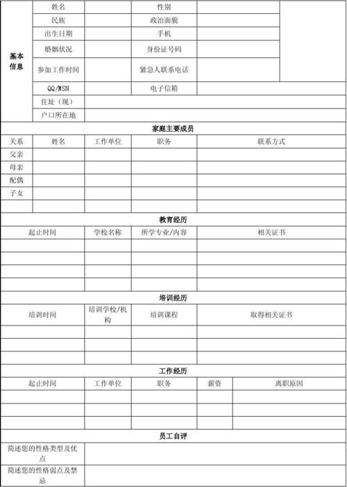 员工出行跟踪档案 - 员工出行跟踪档案管理制度-第4张图片