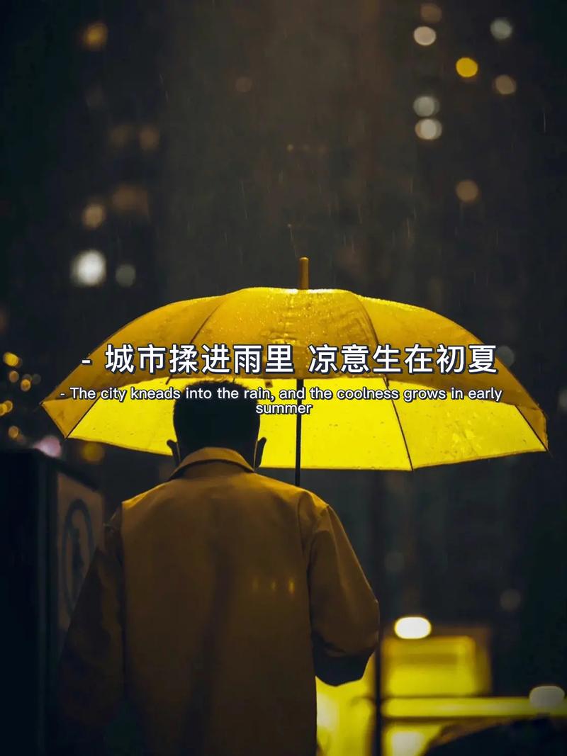 雨天出行短片文案，雨天出行温馨问候短语-第2张图片