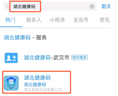 在湖北怎么申请出行健康码，湖北健康码申请流程-第2张图片